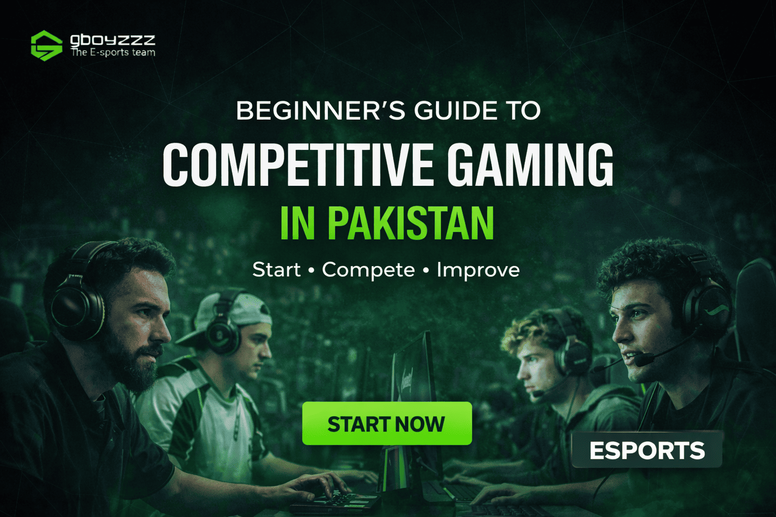 Beginner’s Guide to Competitive Gaming Pakistan