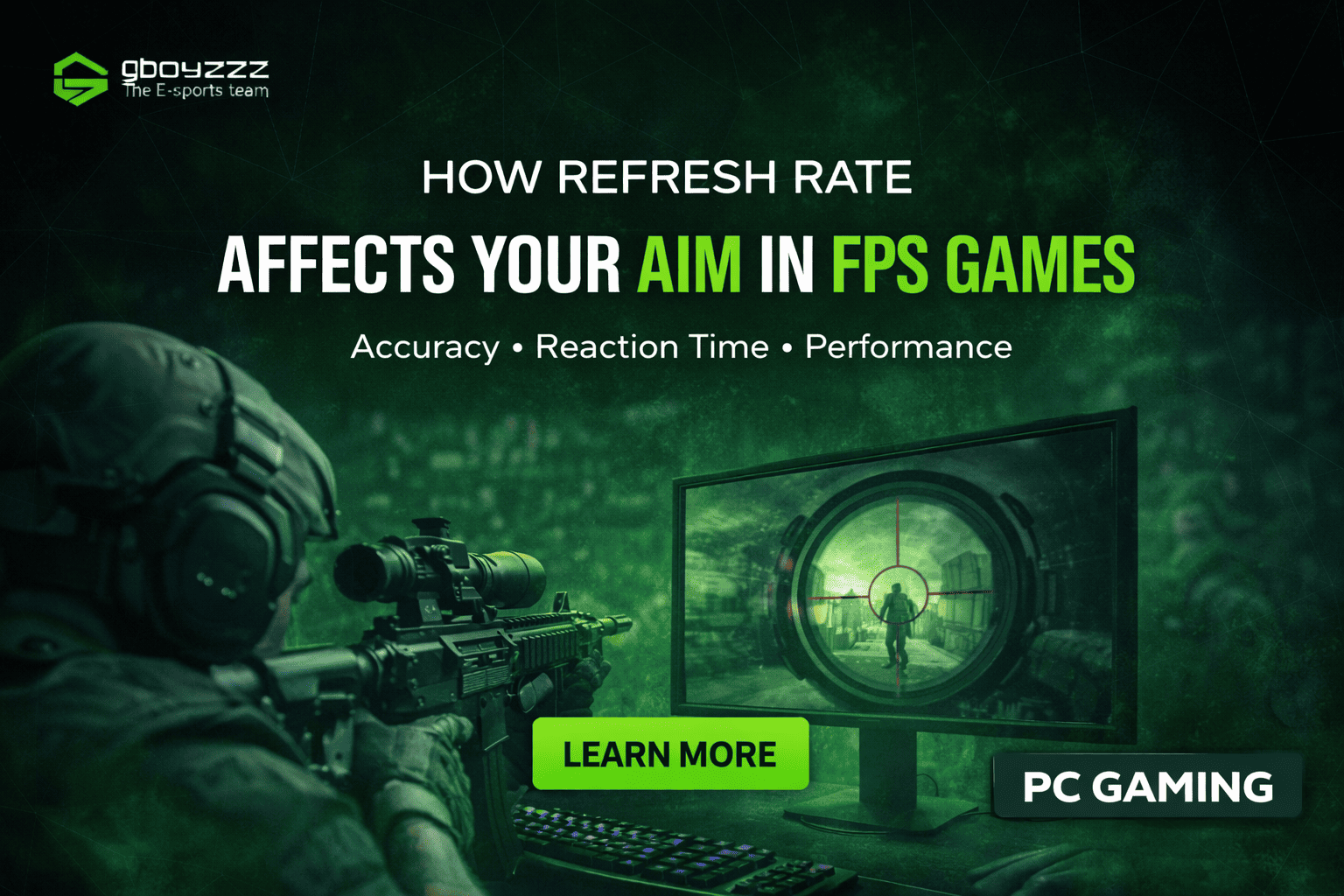 How Refresh Rate Affects Your Aim in FPS Games